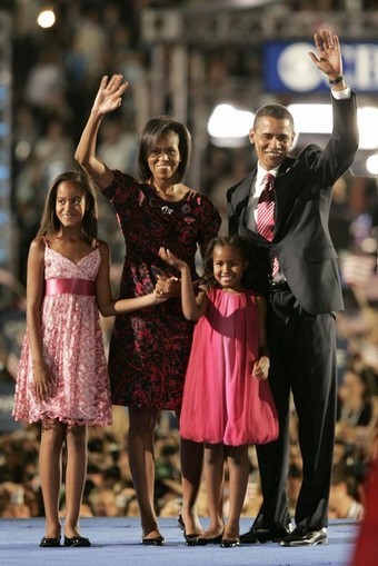 barack obama family. Barack Obama#39;s Acceptance